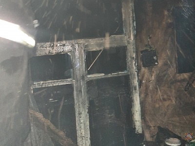 В Нагайбакском районе на пожаре погибли престарелая мать и сын