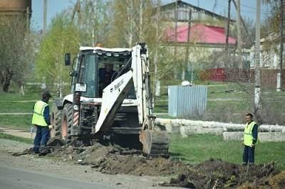 Началось строительство тротуара