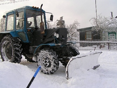 А как чистят снег н вашей улице?