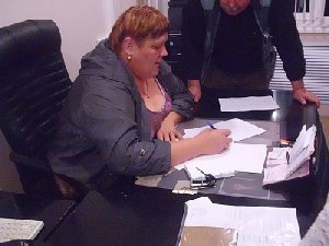 Первый протест кандидата