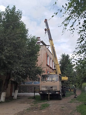 Будет новая крыша в библиотеке!