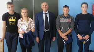 В Нагайбакском районе состоялся урок для будущих избирателей