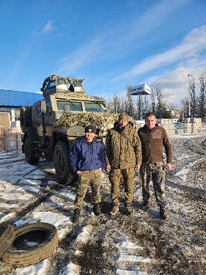 Гуманитарный груз благополучно доставлен нашим ребятам в зону СВО!