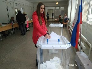 Студенты Нагайбакского района тоже голосуют