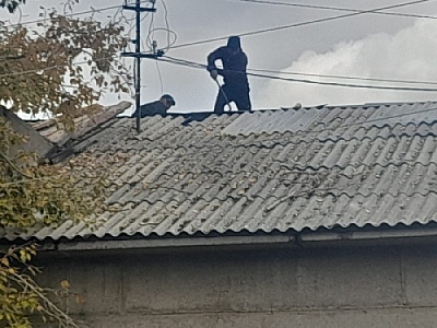 Спонсоры помогли решить проблему протекающей крыши