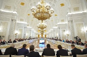 Глава региона участвует в заседании Госсовета 