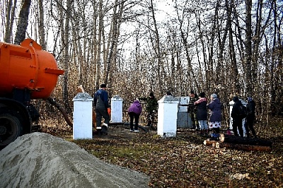 Прибрались в ольховой Роще
