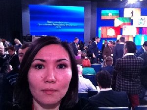 Началась пресс-конференция главы государства