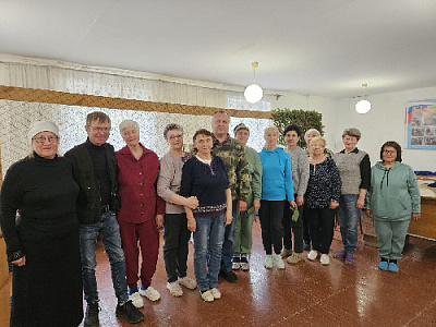 Визит участника СВО в Волонтерский центр села Фершампенуаз