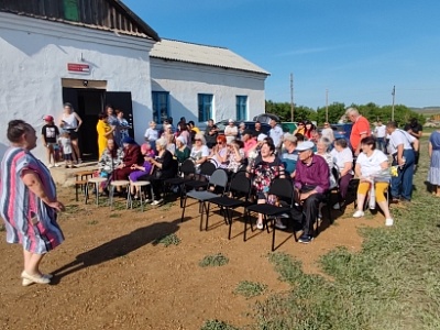 Требиятцы чествовали старожилов села