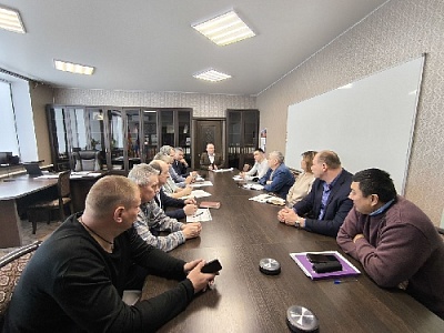 Встреча главы Нагайбакского района с руководством Челябинского филиала Газпрома