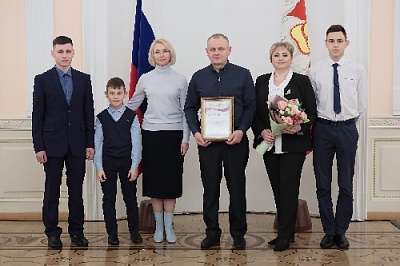 Награждены лучшие семьи Нагайбакского района