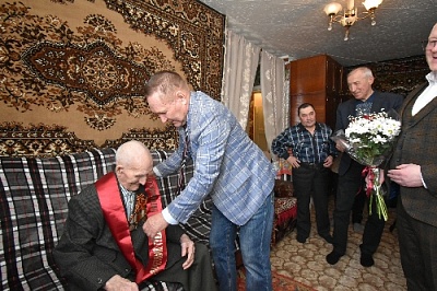 Фронтовик стал Почетным гражданином Нагайбакского района 