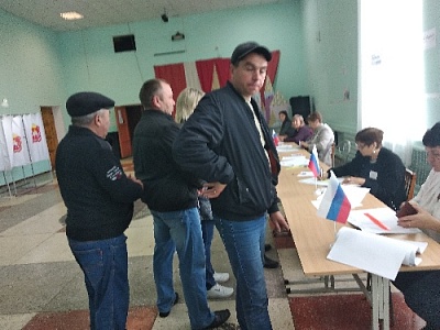 Поток голосующих в Нагайбакском районе растет 
