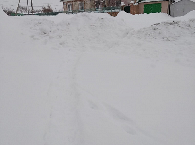 Чистят ли снег в вашем посёлке?