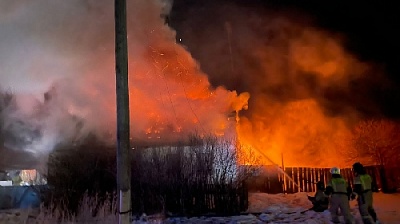 Мать и сын погибли на пожаре 