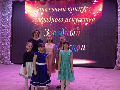 Юные таланты из Нагайбкского района спели на "Звёздном калейдоскопе"