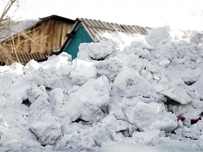 Житель Нагайбакского района продаёт снег 