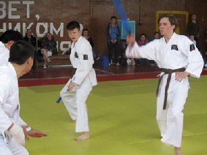 Впервые в Нагайбакском районе – каратисты получили чёрные пояса