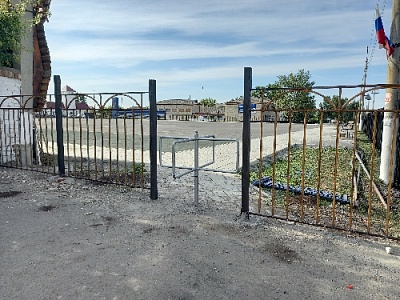 Работы на площади районного центра продолжаются