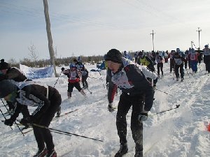 В Нагайбакском районе состоялись лыжные соревнования
