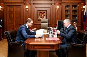 Губернатор Челябинской области встретился с федеральным министром