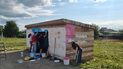 Преобразили остановку