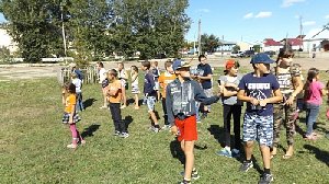 В честь Дня физкультурника - весёлые старты