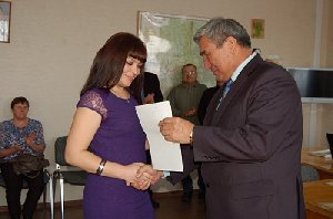 В Нагайбакском районе чествовали спортсменов