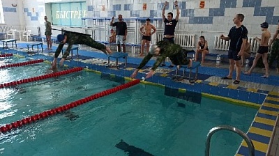 Успехи юнармейцев – на водном ринге