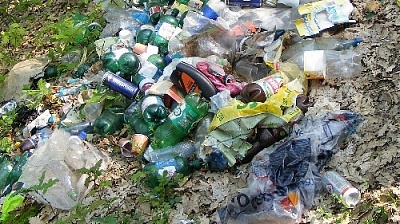 В Париже мусор складируют незаконных свалках