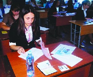 Первый обязательный - в Нагайбакском районе выпускники сдают ЕГЭ