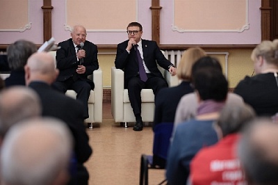 Алексей Текслер встретился с ветеранским активом Челябинской области