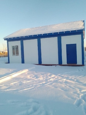 Модульный ФАП возводится в Придорожном