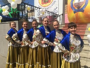 Диплом нагайбакских девчонок на казачьем фестивале