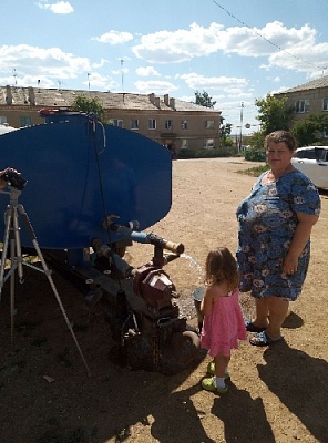 Для жителей Фершампенуаза привезли воду 