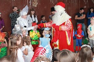 В Нагайбакском районе горняки устроили праздник для детей 