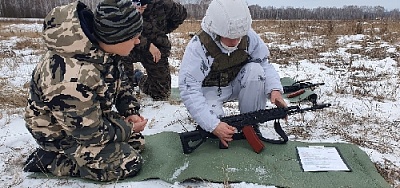 Десятиклассники  Нагайбакского района прошли военную подготовку 