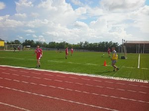 Нагайбакские электрики в футболе не сильны