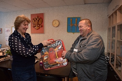 За победу подарили авточехлы