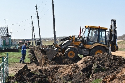 В Петровском идут работы по газификации