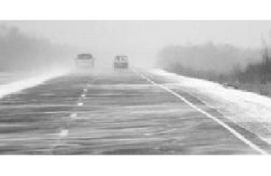 Из-за непогоды ограничено движение транспорта