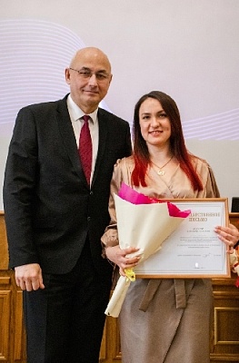 Представительницу Нагайбакского района наградили за вклад в воспитание детей и молодёжи