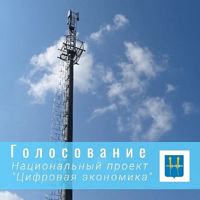 Проголосуй за связь в поселке