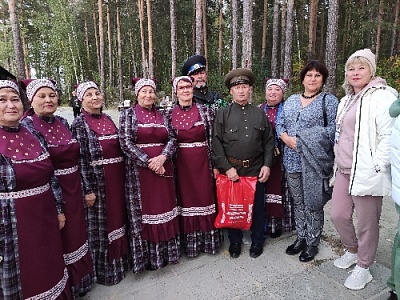 Нагайбакские артисты порадовали журналистов 