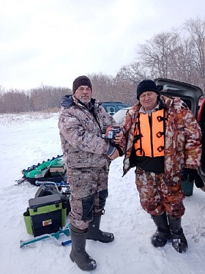 Жители Нагайбакского района с ограниченными возможностями здоровья участвовали в турнире по зимней рыбалке