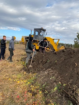 Благоустройство парка в Фершампенуазе продолжается