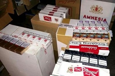 В Нагайбакском районе в одном из магазинов изъяты контрафактные сигареты