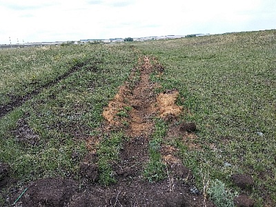 Закопали деньги в землю