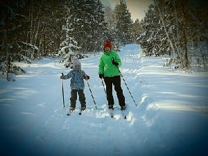 В праздники - на лыжне!